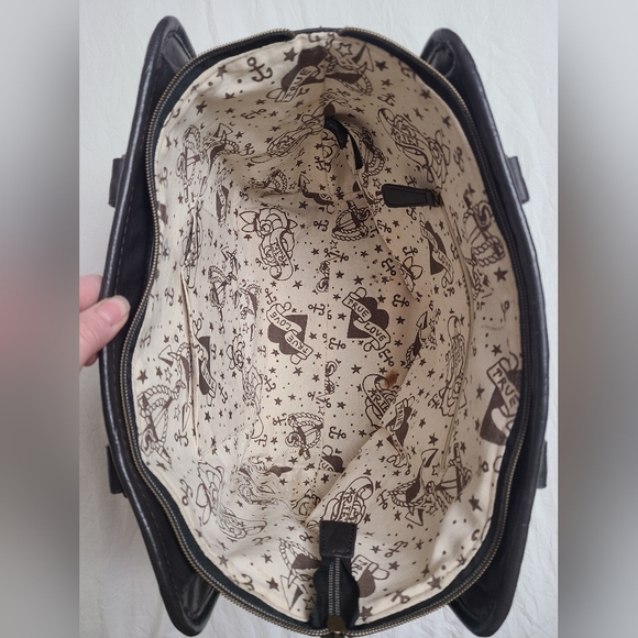 Loungefly Disney The Little Mermaid Ariel True Love Tattoo Tote Bag Purse - Picture 6 of 15